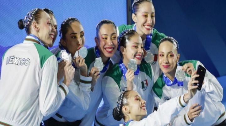 México se lleva medalla de plata en la Copa del Mundo de Natación Artística
