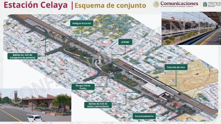 Construcción de estación del tren de pasajeros en Celaya iniciará el lunes 1 de junio