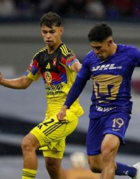 Foto descriptiva de: Así fue el empate entre América y Pumas en la ida de los cuartos de final de la Liga MX