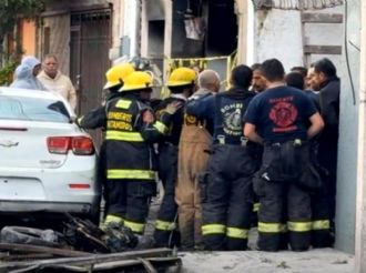 Mueren 5 integrantes de una familia en incendio en Matamoros