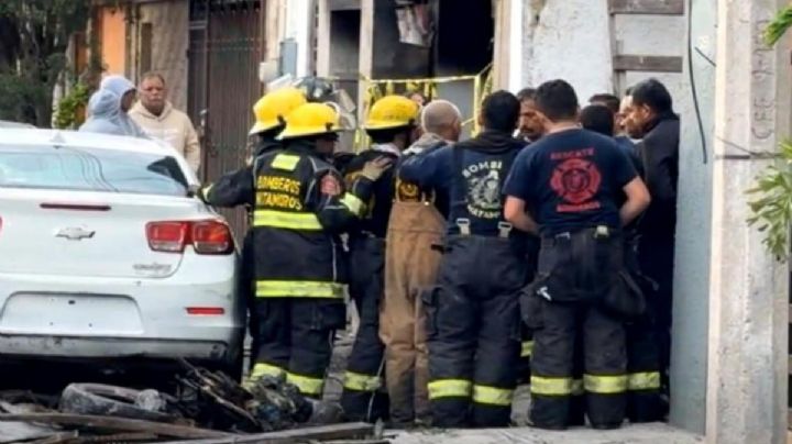 Mueren 5 integrantes de una familia en incendio en Matamoros