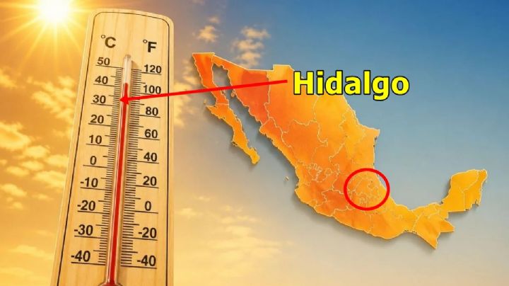 Lunes de mucho calor en Hidalgo; este municipio tendrá 32 grados