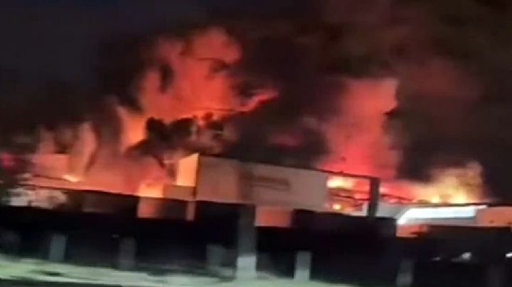 Se incendia fábrica de Bachoco en Lagos de Moreno