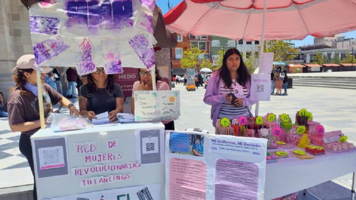 Es un espacio seguro para apoyar a mi economía: participante de mercadita en Pachuca