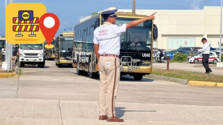 Estos serán los 24 cortes viales en Veracruz por transmisión de informe de Claudia Sheinbaum