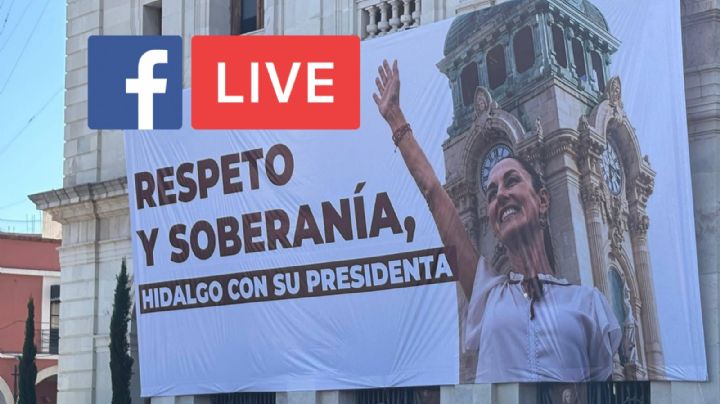 Sigue en vivo aquí la transmisión del informe de Claudia Sheinbaum en Hidalgo | VIDEO