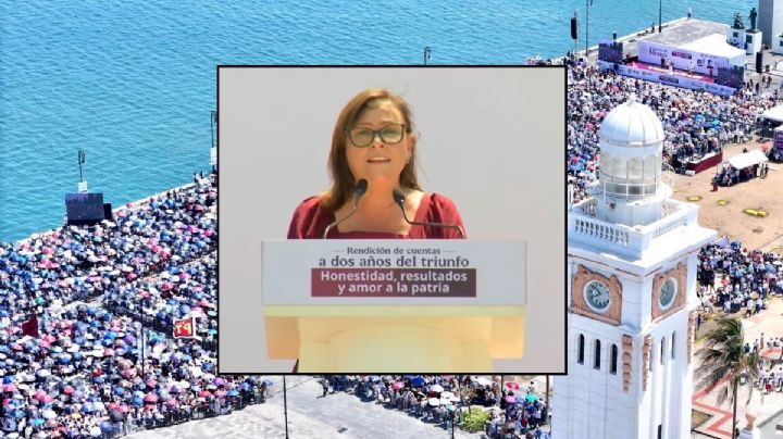 Rocío Nahle llama "cobardes" a MC, PAN y PRI por querer intervención extranjera en México