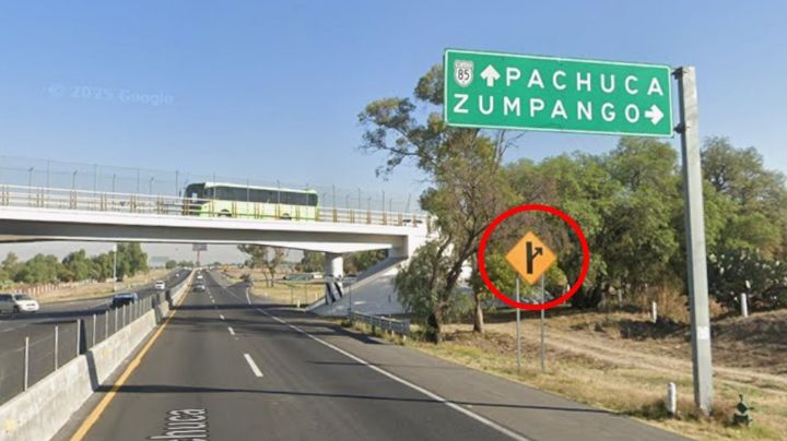 México-Pachuca: intersección, clima o grava, ¿sabes qué significan las señales de tránsito?