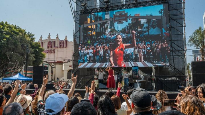 Refrendan ruta de prosperidad con Marina del Pilar durante segundo informe de Sheinbaum