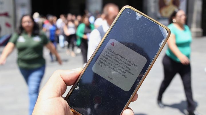 Alerta sísmica no sonó en celulares porque estaba en mantenimiento, informan