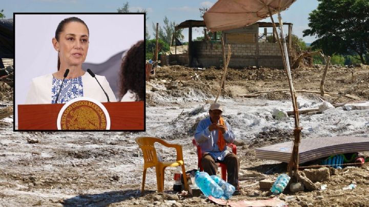 En Poza Rica ya se construyen viviendas para damnificados de las inundaciones del 2025: Sheinbaum