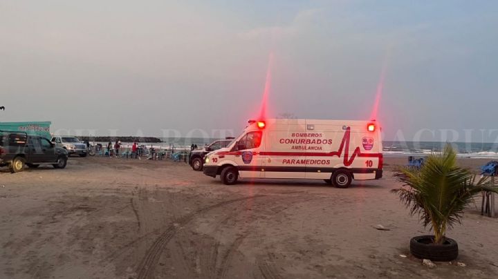 José N, de Córdoba, murió ahogado en playa Mocambo de Boca del Río