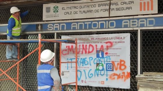 Obras de la línea 2 del Metro concluirán el 31 de mayo