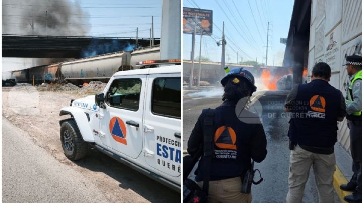 Captan momento exacto del choque entre pipa y tren en Querétaro | VIDEO
