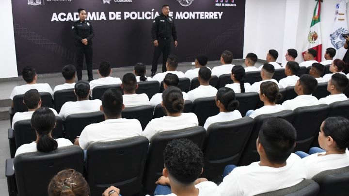 Ingresan 104 cadetes a la Academia de Policía de Monterrey