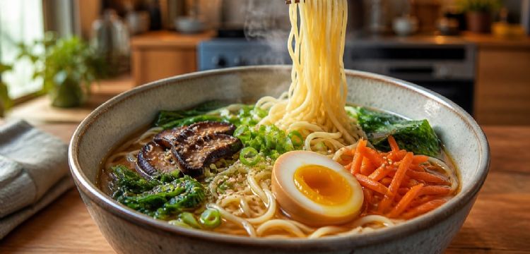 Foto descriptiva de: Día de las madres: ¿cómo preparar un ramen casero fácil, barato y en 20 minutos?