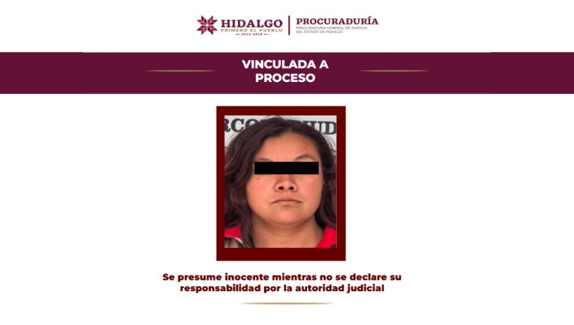 Prisión preventiva para presunta homicida de un menor en Tizayuca