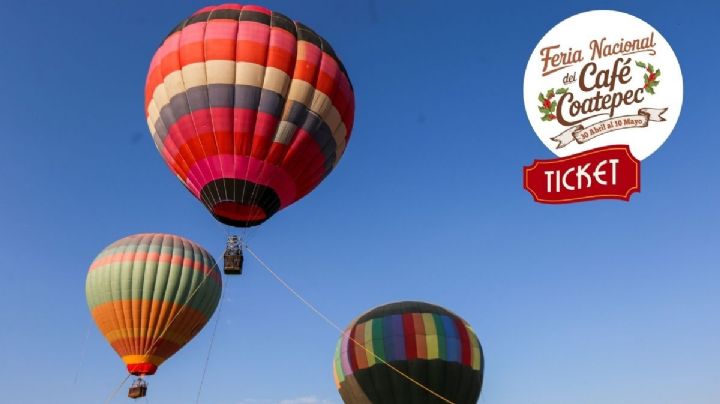 Globos aerostáticos en Coatepec: así podrás volar gratis este viernes 08 de mayo