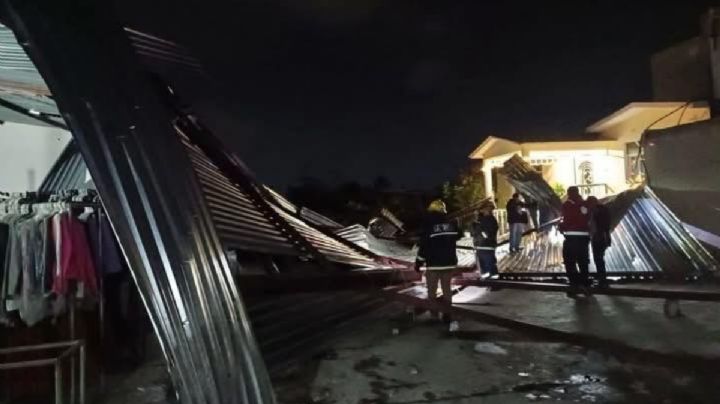 Alerta PC: Tormenta deja severos daños materiales en dos municipios