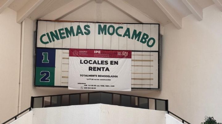 Esto cuesta la renta del antiguo Cinemas Mocambo en Boca del Río