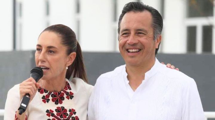 Claudia Sheinbaum reconoce a Cuitláhuac García su apoyo tras el presunto fraude electoral del 2006