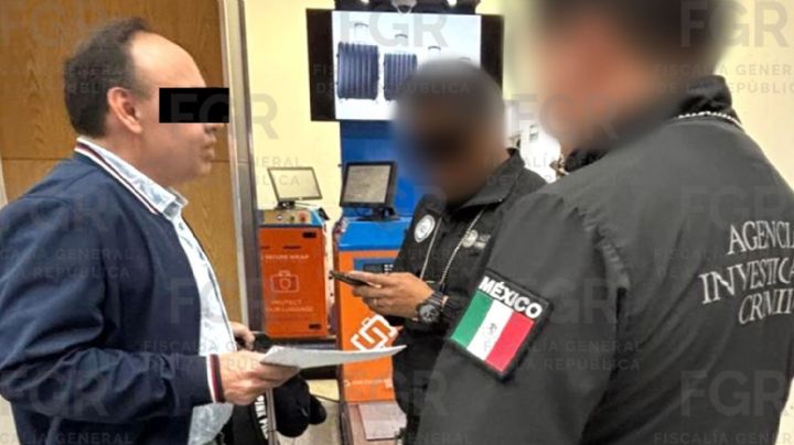 Detienen en el AICM a socio de “Solid Gold”; lo acusan de trata y explotación sexual