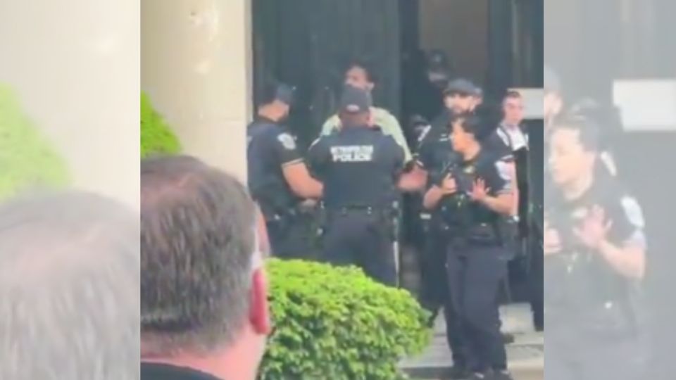 Hombre armado irrumpe en Instituto Cultural Mexicano en Washington