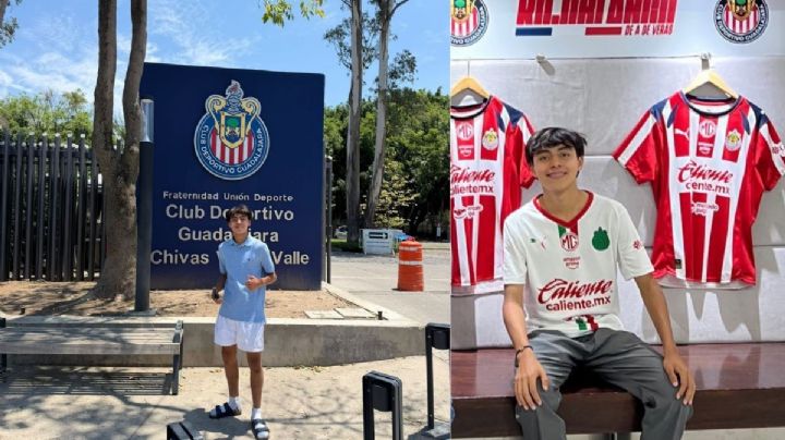 Mateo, originario de Coatepec, logra pase a las fuerzas básicas de Chivas