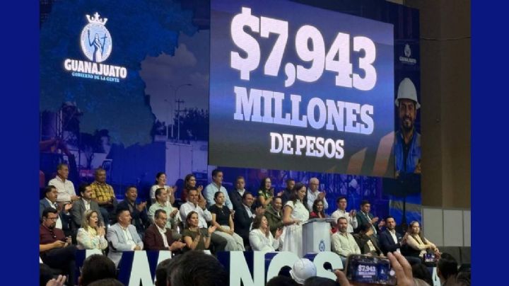 Anuncia Libia Dennise histórica inversión: 8 mil millones para obras en Guanajuato