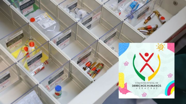 Hay 2 quejas en la CEDH por desabasto de medicamentos en Veracruz
