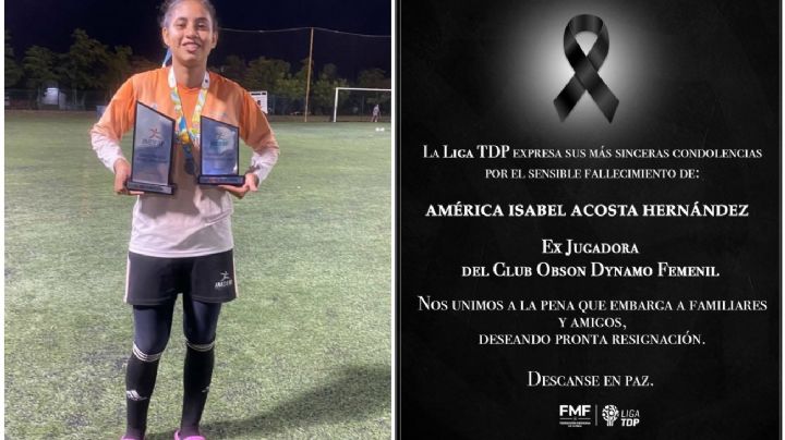 Muere América Isabel Acosta, exportera de Mazatlán FC, a los 19 años