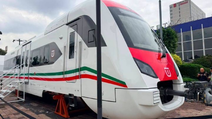 Este es el modelo del Tren México-Pachuca; será exhibido al público