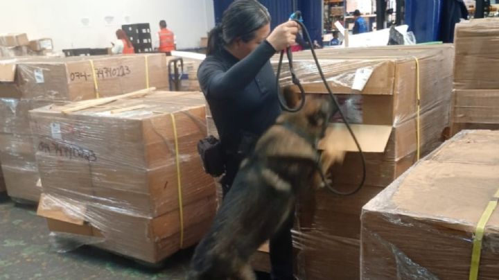 Golpe al contrabando: decomisan un millón 200 mil cigarrillos en el AICM
