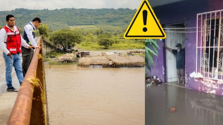 Actualización: estos municipios de Veracruz reportan daños por lluvias