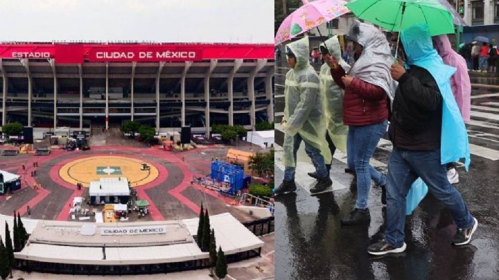 ¿Lloverá durante la inauguración del Mundial 2026 hoy 11 de junio en CDMX?