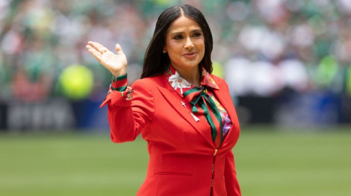 Salma Hayek da la bienvenida en la inauguración del Mundial 2026