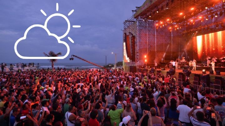 Salsa Fest: Así estará el clima en Veracruz y Boca del Río este viernes 12 de junio