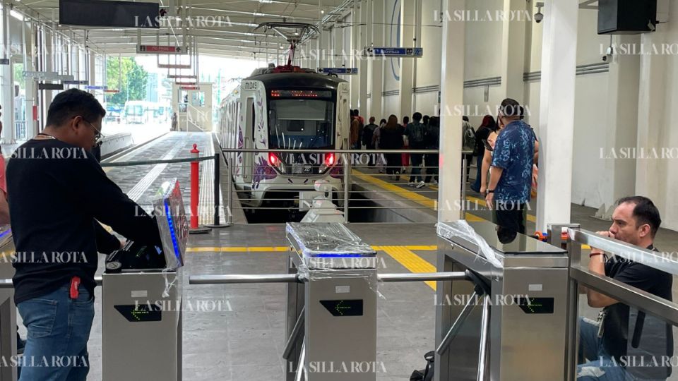 Tren Ligero: remodelan Tasqueña, queda pendiente obra clave para agilizar el servicio