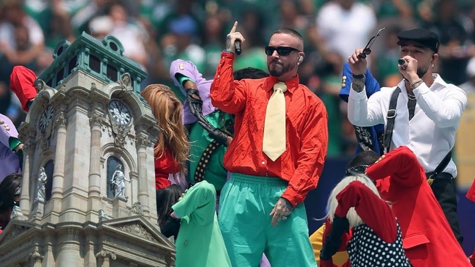 J Balvin hizo gala de su talento en la inauguración del Mundial 2026
