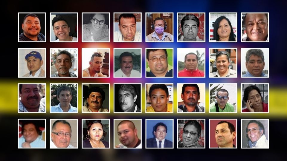 El horror en Veracruz las y los 34 periodistas asesinados en los últimos 25 años