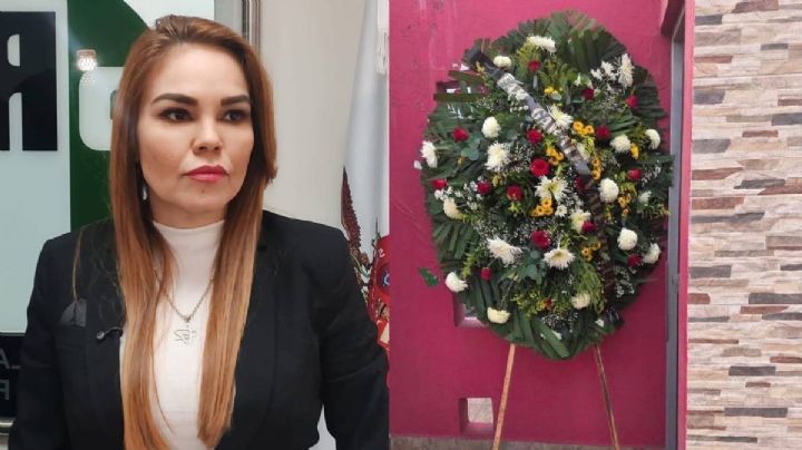 ¿Quién es Paola Gárate, diputada del PRI en Sinaloa, que recibió una corona fúnebre en su casa?
