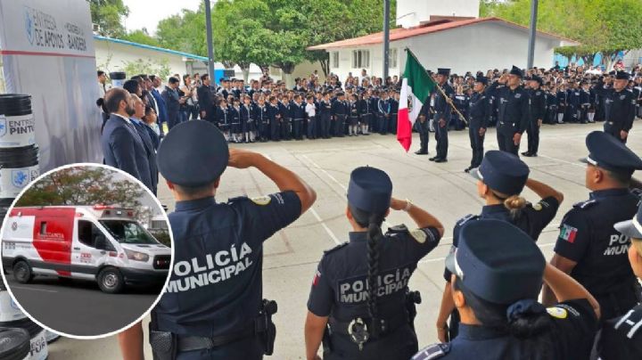 Motociclista agonizaba y ambulancia estaba en evento de honores con Alejandra Gutiérrez