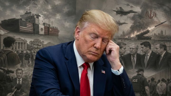 Trump cumple 80 años entre guerras, inflación y crisis política