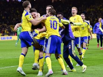 Suecia le mete 5 goles a Túnez en su debut en el Mundial 2026
