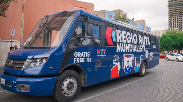 Regio Ruta Mundialista: así funcionará el transporte gratuito al Estadio BBVA