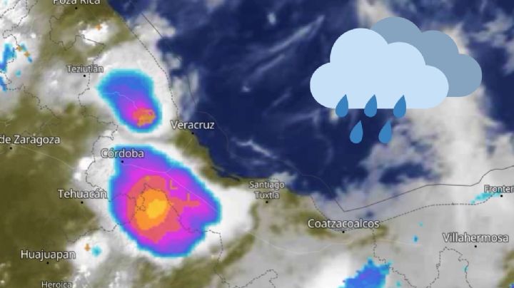 Avanza disturbio tropical: estos municipios de Veracruz tendrán lluvias el domingo 14 de junio