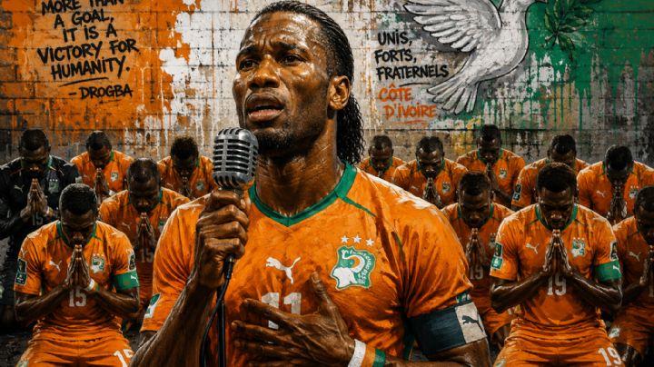 El poder del fútbol: el día que Didier Drogba detuvo la guerra civil en su país