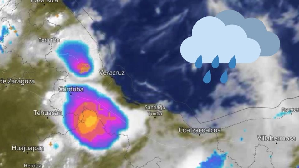 Avanza disturbio tropical: estos municipios de Veracruz tendrán lluvias fuertes el domingo 14 de junio