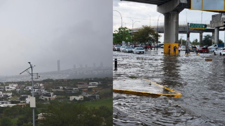 Así la lluvia en León este domingo 14 de junio