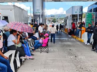 CNTE da paso libre en casetas de acceso a la CDMX este lunes